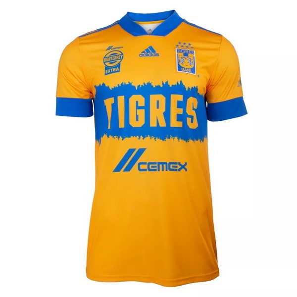Tailandia Camiseta Tigres UANL 1ª 2020-2021 Amarillo